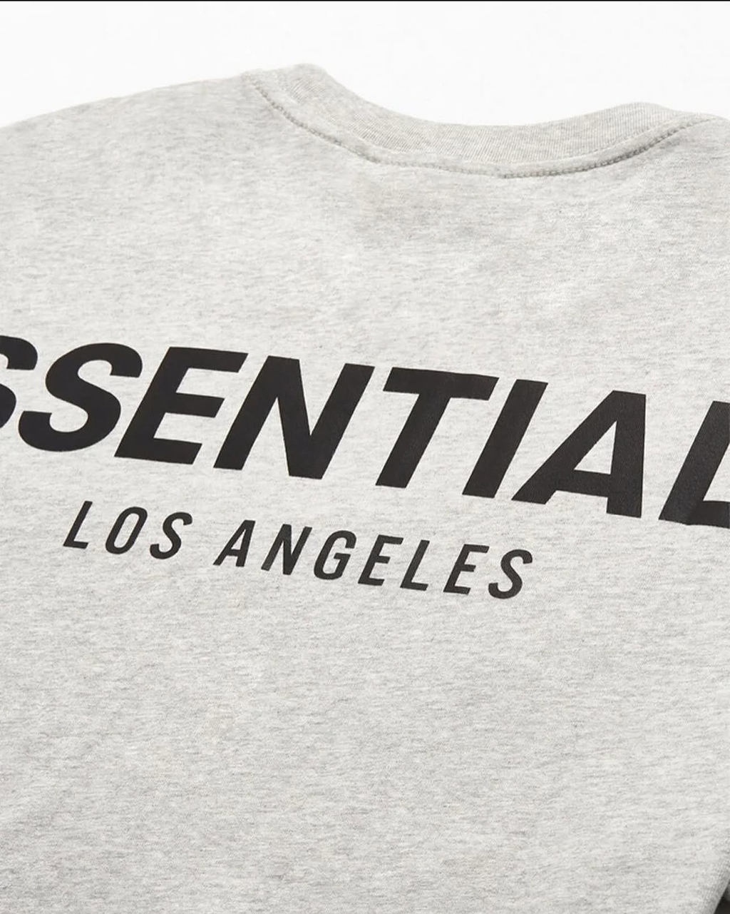 Fear of God Essentials 3M Reflective Los Angeles Tee(FW19)