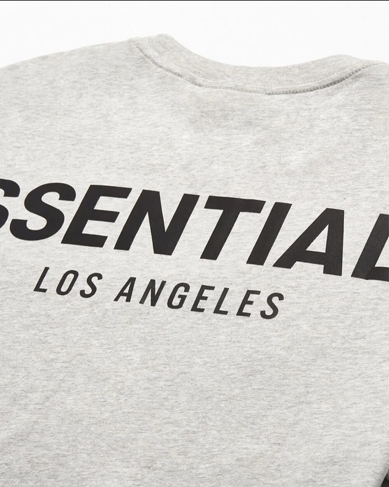 Fear of God Essentials 3M Reflective Los Angeles Tee(FW19)