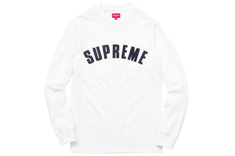 Supreme Arc Logo Long Sleeve Top