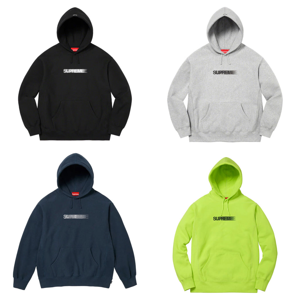 Supreme Motion Logo Print Hoodie