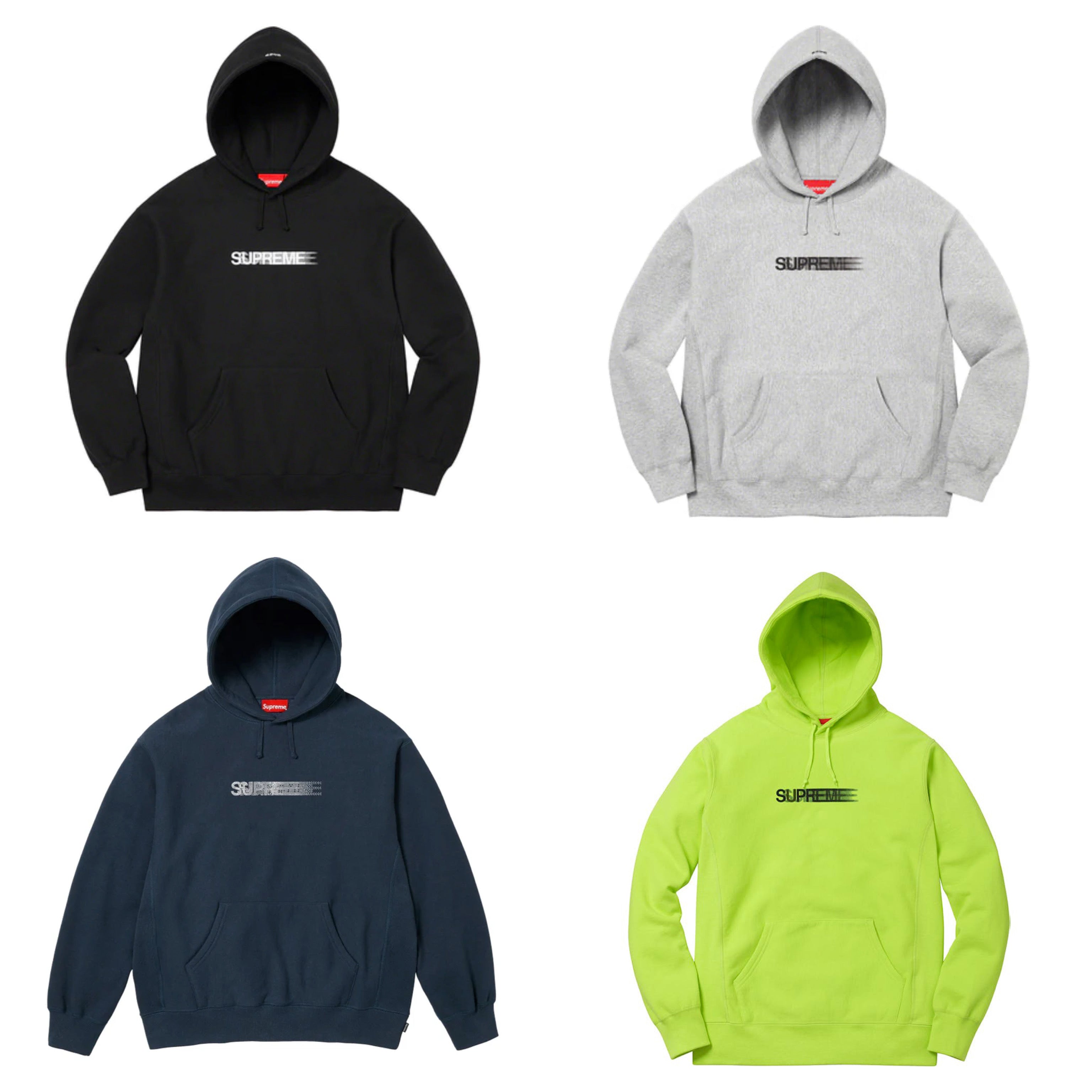 Supreme Motion Logo Print Hoodie