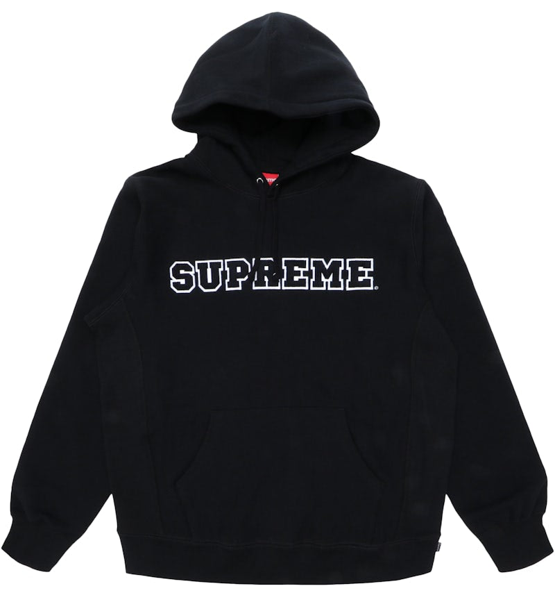 Supreme Cord Collegiate Logo Hoodie