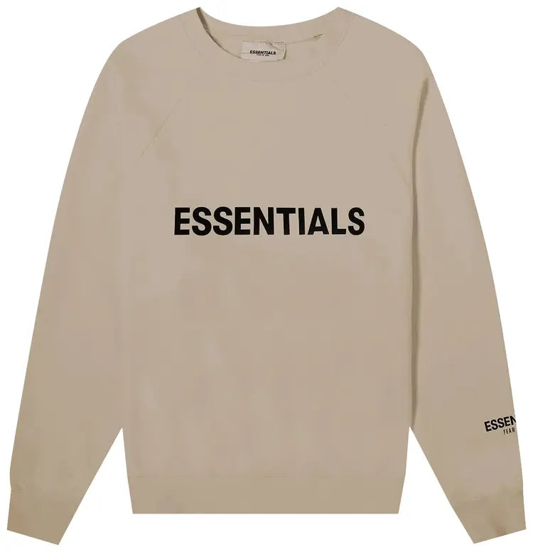 Fear Of God Essentials Crewneck 前字Sweater SS20(Tan)