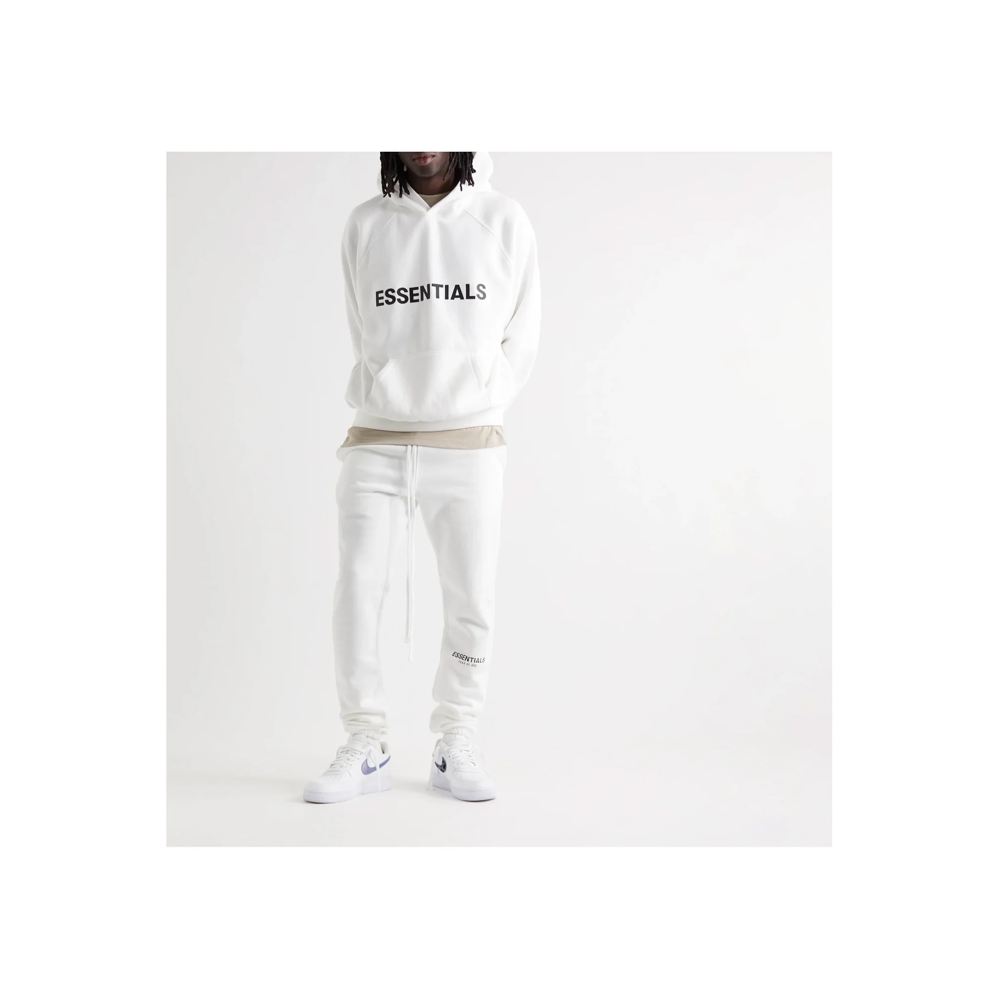 Fear Of God Essentials Pullover 前字衛衣 SS20(White)
