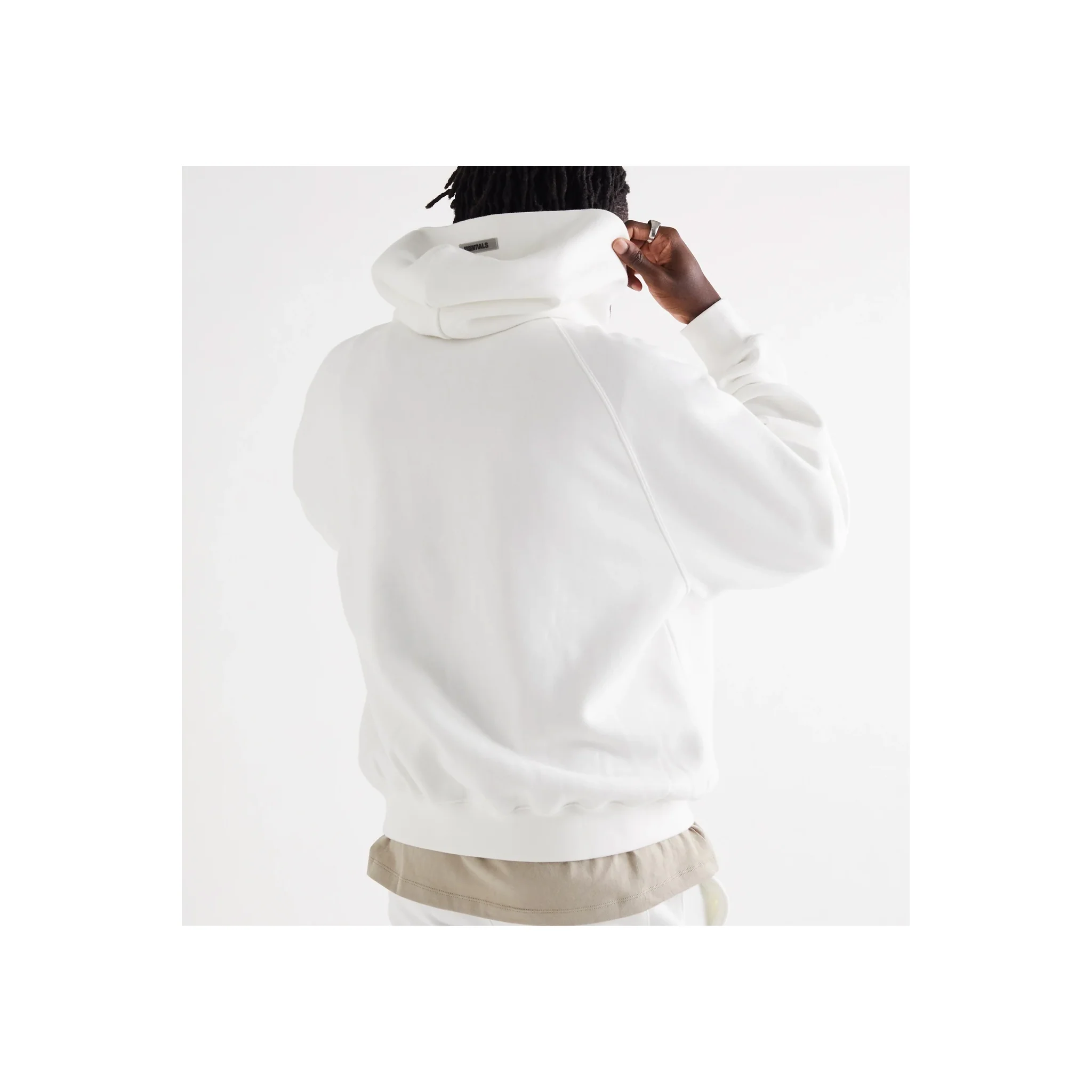 Fear Of God Essentials Pullover 前字衛衣 SS20(White)