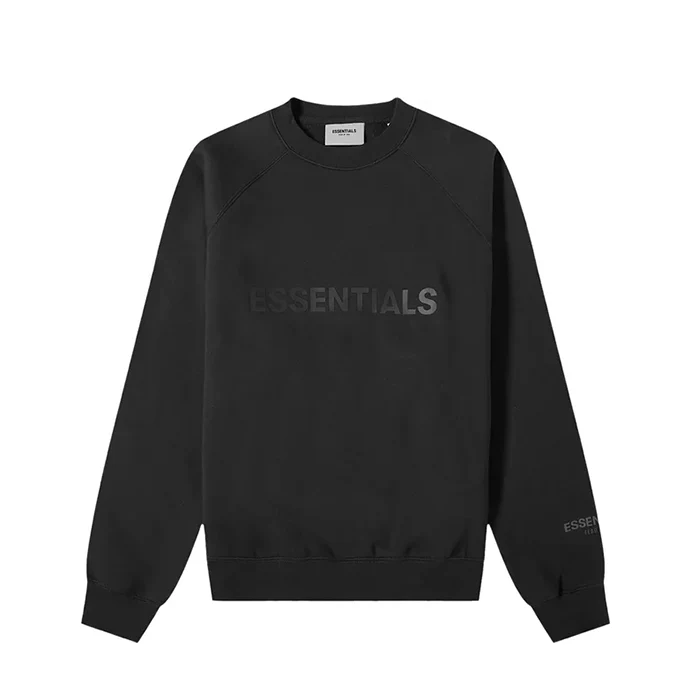 Fear Of God Essentials Crewneck 前字Sweater SS20(Black)