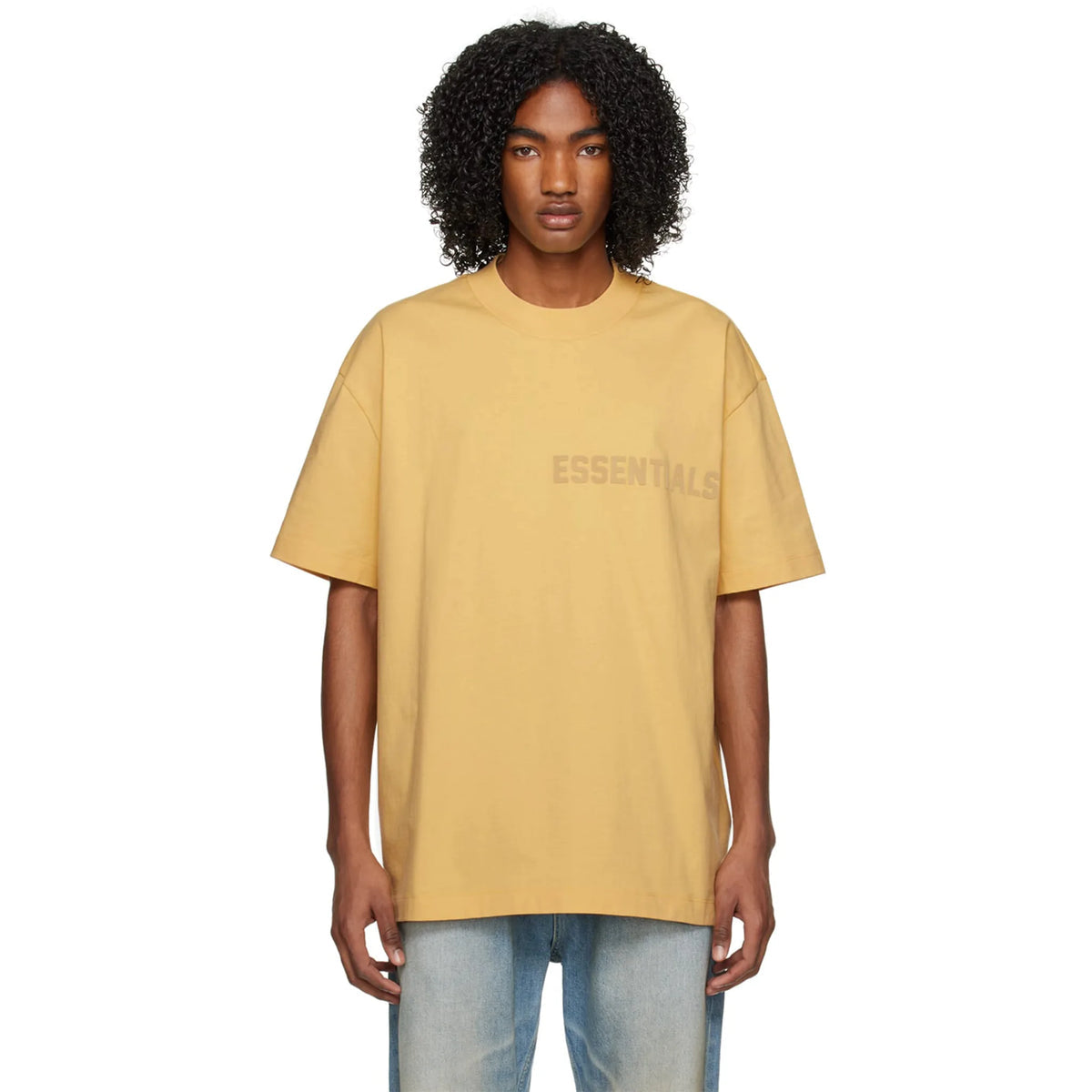 Fear Of God Essentials Short Sleeve FW22 T-Shirt (Light Tuscan)