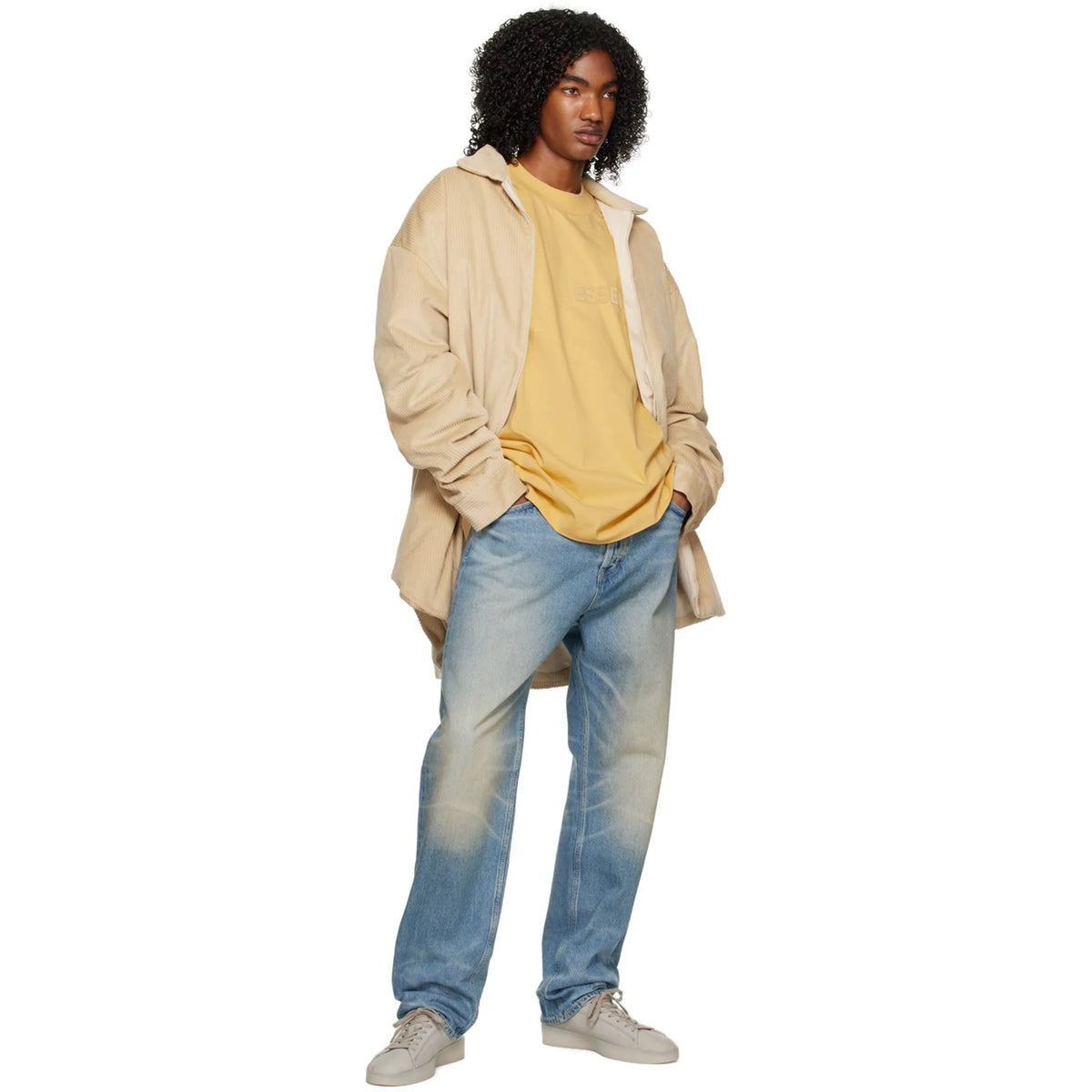 Fear Of God Essentials Short Sleeve FW22 T-Shirt (Light Tuscan)