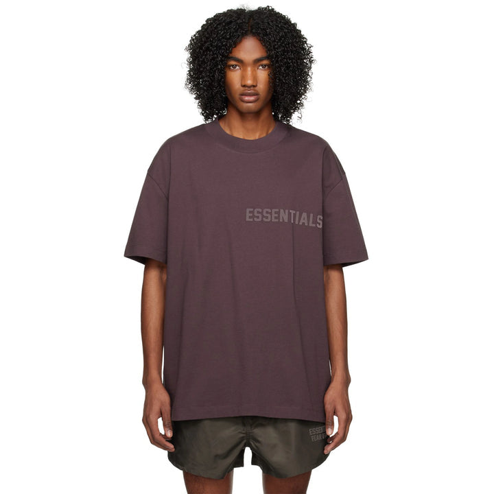 Fear Of God Essentials Short Sleeve FW22 T-Shirt (Plum)