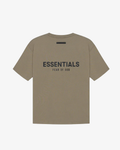 Fear Of God Essentials FW21 Reverse Logo T-Shirt (Taupe)