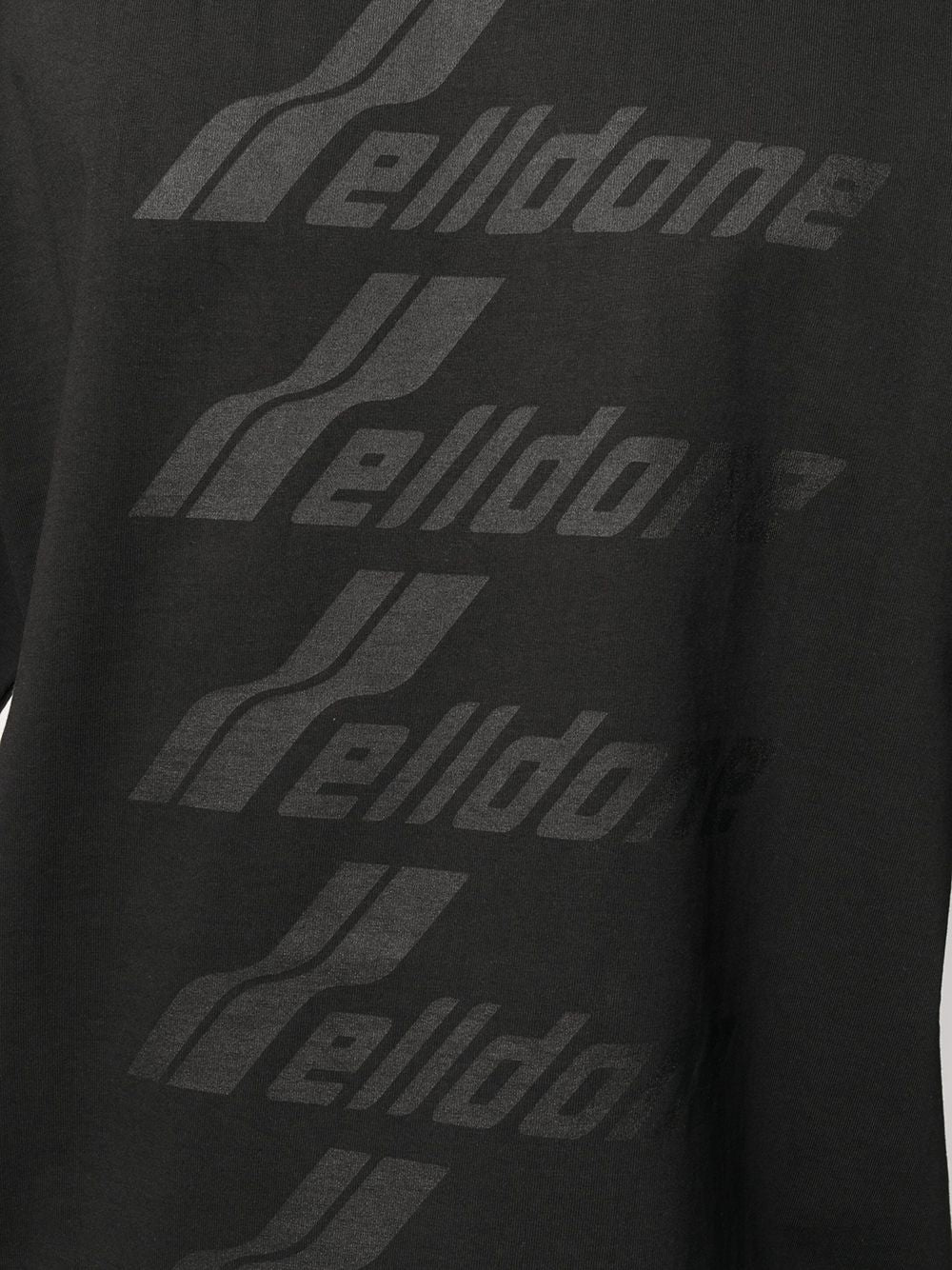 WE11DONE 'WELLDONE' Front Logo T-shirt