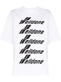WE11DONE 'WELLDONE' Front Logo T-shirt