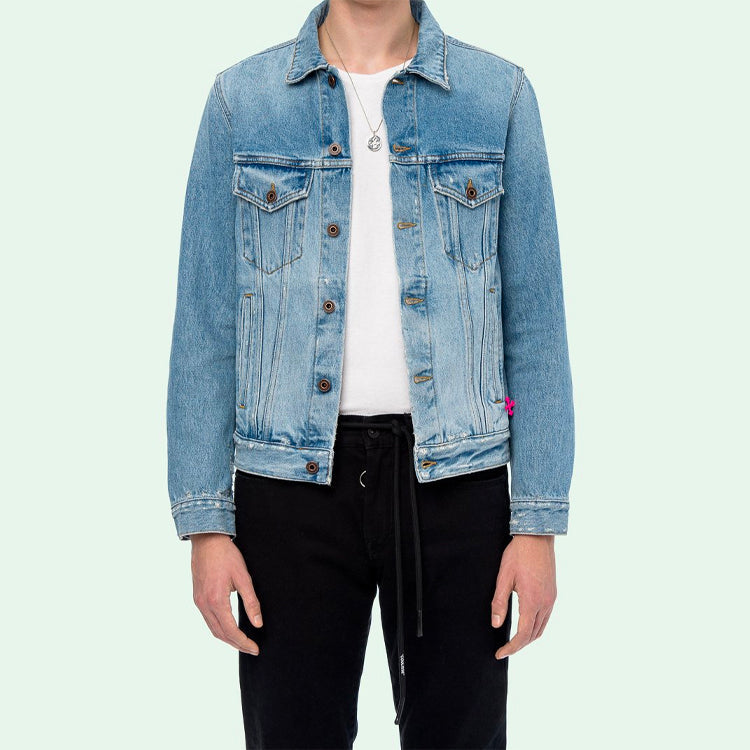 Off-White Spray Paint Graffiti Jacket