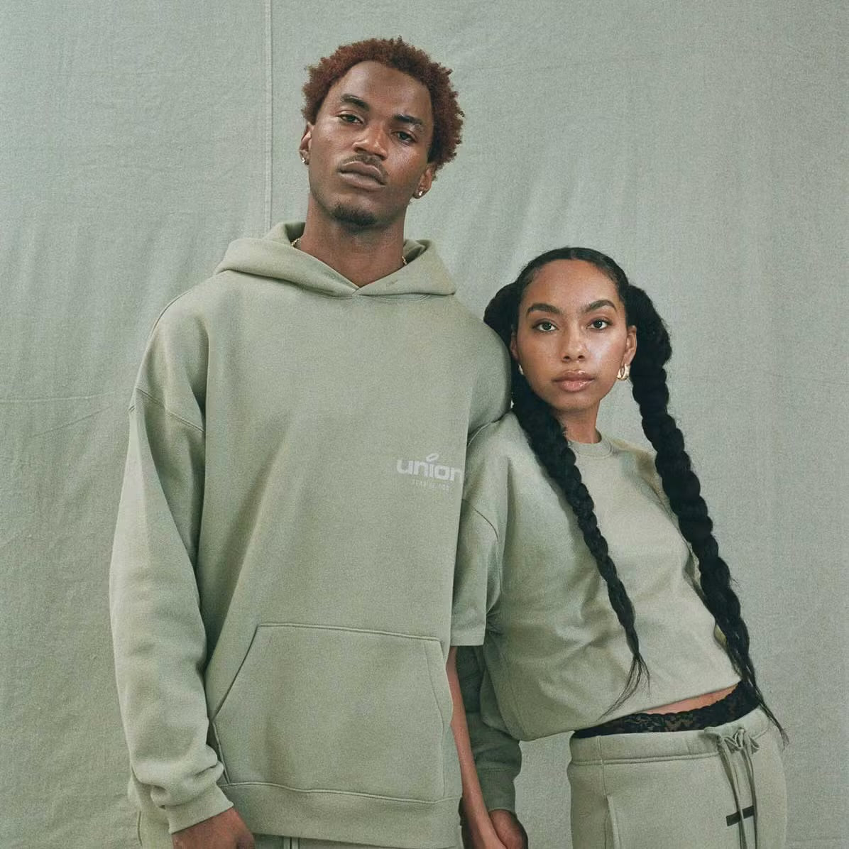 Fear of God Essentials FW21 Vintage Hoodie x Union